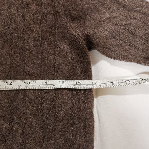 White + Warren 100% Cashmere Crewneck Sweater Half Sleeves - Picture 5 of 9